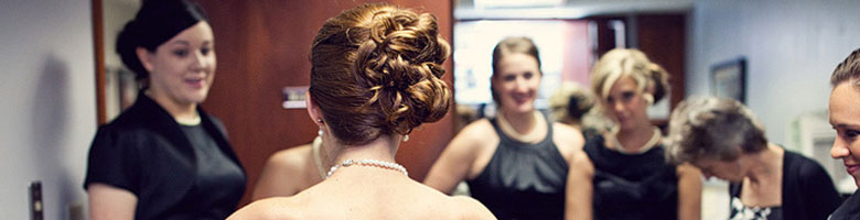 Bridal Wedding Day Hair and Airbursh Makeup... For Everyone!