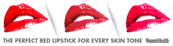 Lisa Talks About The Perfect Red Lipstick on Women's Health